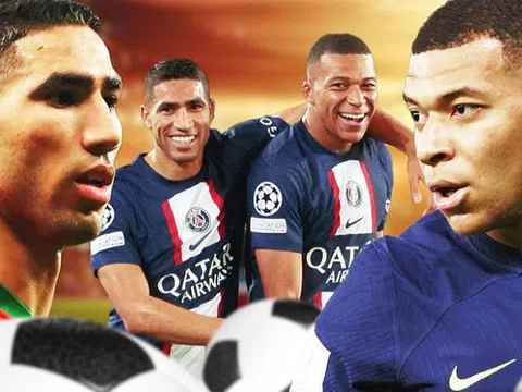 Hậu vệ Achraf Hakimi háo hức đối mặt Kylian Mbappe tại bán kết World Cup 2022