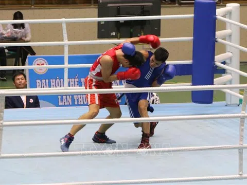 Gần 200 vận động viên tranh tài môn Boxing Đại hội Thể thao toàn quốc lần thứ IX