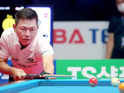 Giải Billiards PBA Tour Hàn Quốc: Mã Minh Cẩm có chiến thắng ở vòng 3