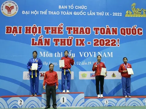 Khởi tranh môn Vovinam Đại hội Thể thao toàn quốc lần thứ IX