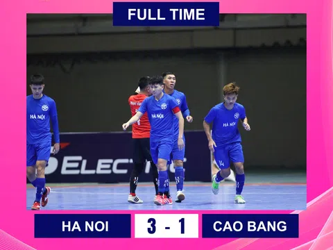 Môn Futsal nam: Chủ nhà Hà Nội tranh huy chương vàng cùng thành phố Hồ Chí Minh