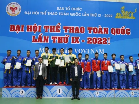 TP.HCM giành cú đúp huy chương vàng ngày thứ tư môn Vovinam Đại hội Thể thao toàn quốc lần thứ IX