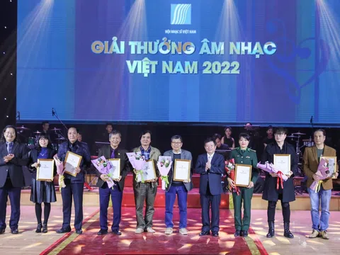 Kỷ niệm 65 năm thành lập Hội nhạc sỹ Việt Nam và trao giải thưởng âm nhạc 2022