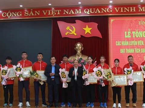 Thanh Hóa vinh danh các vận động viên, huấn luyện viên đạt thành tích xuất sắc tại Đại hội Thể thao toàn quốc 2022