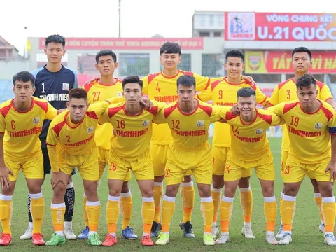 Đội U21 Gia Định bị xử thua U21 Hà Nội vì đăng ký cầu thủ không đúng quy định