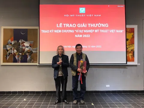 Trao 116 giải thưởng Mỹ thuật Việt Nam năm 2022