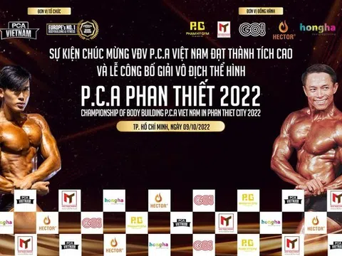 Trần Huy Linh trở thành Đại sứ của Liên đoàn Thể hình PCA Việt Nam