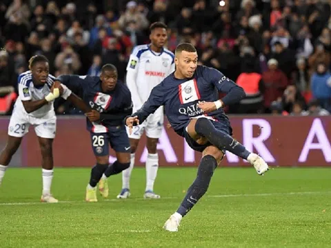 Kylian Mbappe ghi bàn quyết định giúp Paris Saint-Germain giành trọn 3 điểm