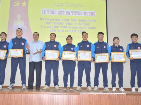 Đắk Lắk tuyên dương huấn luyện viên, vận động viên tiêu biểu tham dự Đại hội Thể thao toàn quốc lần thứ IX