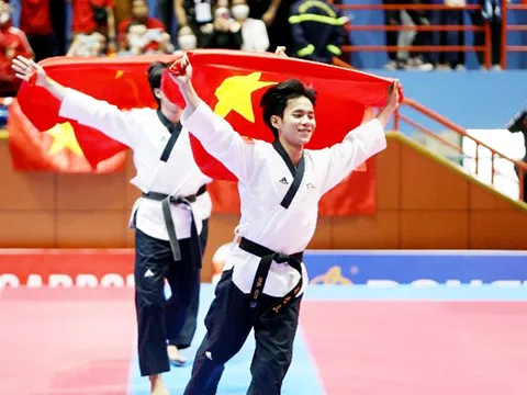 An Giang khen thưởng cho võ sĩ Taekwondo Hứa Văn Huy