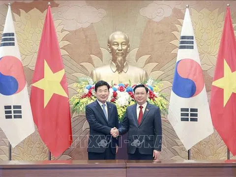 Chủ tịch Quốc hội Hàn Quốc kết thúc tốt đẹp chuyến thăm chính thức Việt Nam