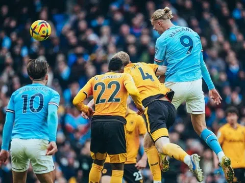 Erling Haaland vượt số hattrick của Ronaldo tại Premier League