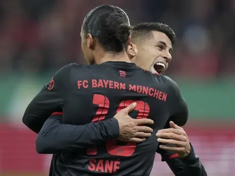 Tân binh Joao Cancelo ra mắt ấn tượng trong chiến thắng đậm của Bayern Munich