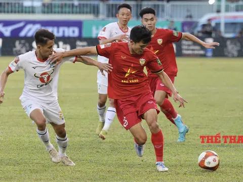 Vòng 1 V.League 2023 > Hoàng Anh Gia Lai 0-0 Hồng Lĩnh Hà Tĩnh: Chia điểm tại Pleiku