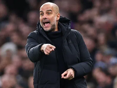 Man City thua trận, huấn luyện viên Pep Guardiola không tiếc lời chúc mừng Harry Kane