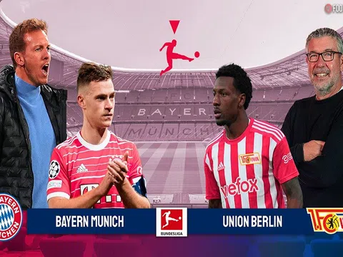 Vòng 22 Bundesliga > Bayern Munich - Union Berlin (23 giờ 30 ngày 26/2): Khẳng định đẳng cấp