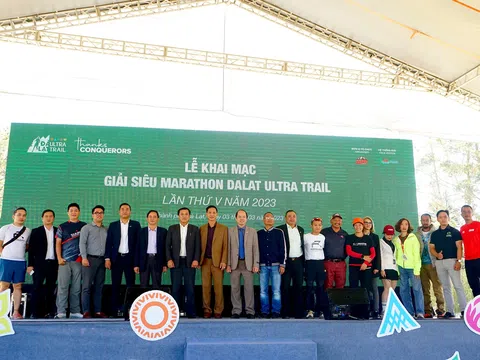 Giải Siêu Marathon Dalat Ultra Trail 2023 được tổ chức với quy mô lớn chưa từng có