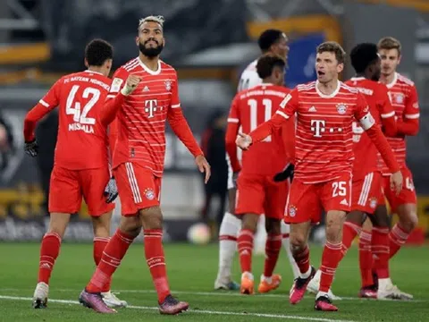 Bayern Munich đòi lại vị trí số 1 Bundesliga từ tay Dortmund