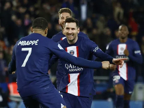 Messi, Mbappe lập công giúp Paris Saint-Germain thắng đậm trên sân nhà