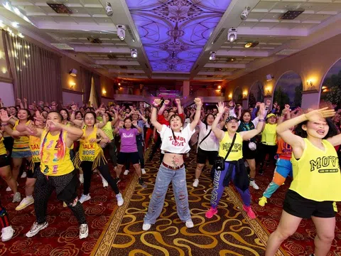 Sự kiện Zumba Party: LoveDance Fiesta diễn ra sôi động ở trung tâm thành phố Hồ Chí Minh