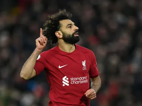 Salah đi vào lịch sử Liverpool