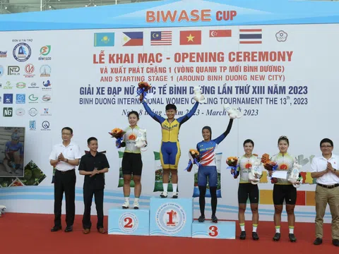 Jutatip thắng chặng mở màn giải đua Xe đạp Biwase Cup ngay ngày Quốc tế Phụ Nữ