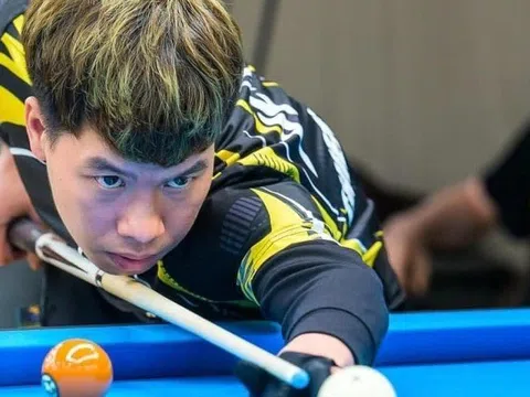 Lường Đức Thiện đã có 2 chiến thắng tại giải Billiards Premier League Pool 2023