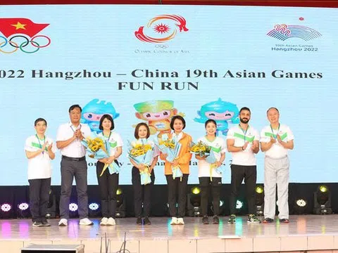 1.500 người tham gia Ngày chạy ASIAD Games Fun Run