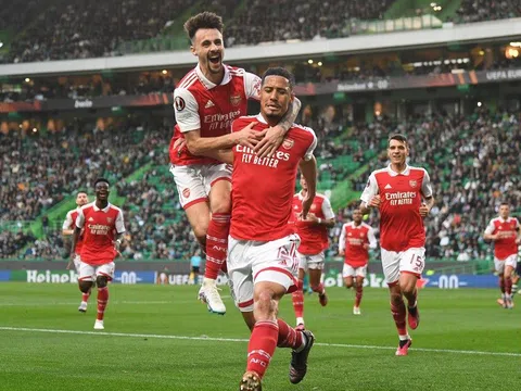 Vòng 1/8 lượt đi Europa League > Sporting CP 2-2 Arsenal: Thoát thua trên đất Bồ Đào Nha