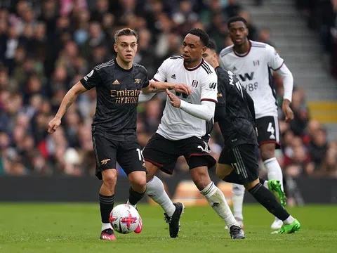 Vòng 27 Premier League > Fulham 0-3 Arsenal: Trossard hat-trick kiến tạo