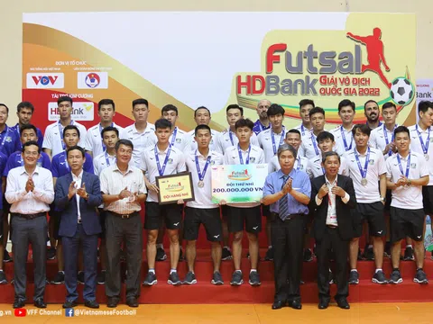 Giải Futsal vô địch quốc gia 2023: Đá 4 ngày 1 trận trên sân nhà - sân khách