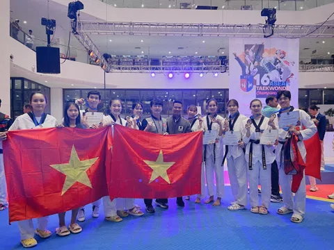 Giải vô địch Taekwwondo Đông Nam Á 2023: Việt Nam giành 7 huy chương vàng