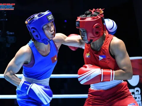 Võ sỹ Nguyễn Thị Tâm gặp khó ngay trận mở màn giải Boxing nữ vô địch thế giới 2023