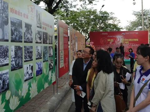 TP Hồ Chí Minh: Khai mạc triển lãm kỉ niệm 70 năm Điện ảnh Cách mạng Việt Nam