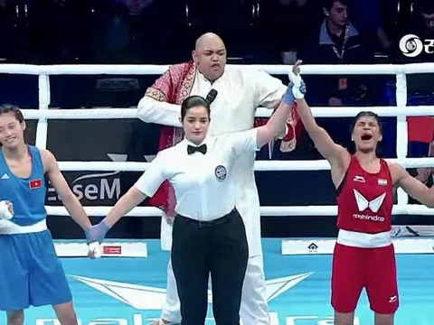 Võ sĩ Nguyễn Thị Tâm giành ngôi á quân giải Boxing thế giới 2023