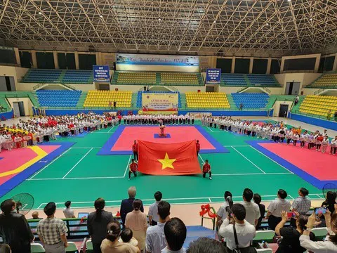 Hơn 1.000 vận động viên tham dự giải vô địch Taekwondo học sinh, sinh viên toàn quốc lần thứ I