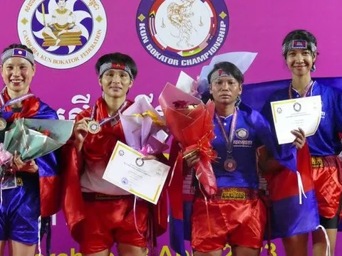 Giải vô địch Kun Bokator Tiền SEA Games 32: Việt Nam giành 3 huy chương vàng