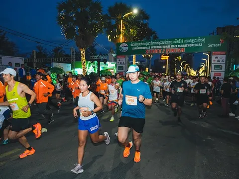 Campuchia tổ chức giải Sihanoukville International Half Marathon