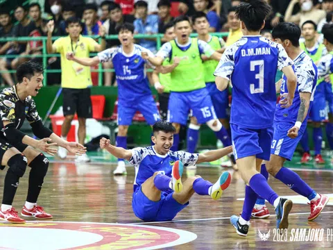 Giải Futsal vô địch quốc gia 2023: Đương kim vô địch Sahako tiến gần tới ngôi vô địch lượt đi