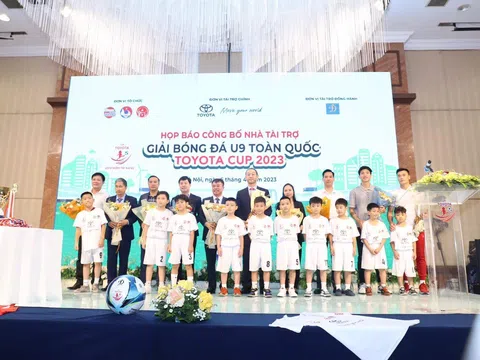 16 đội bóng tranh tài tại giải Bóng đá U9 toàn quốc 2023