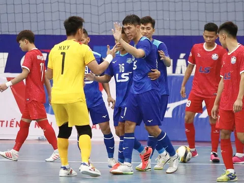 Vòng 5 giải Futsal vô địch quốc gia 2023: Thái Sơn Nam tiếp tục thắng, Tân Hiệp Hưng bất ngờ vào tốp 3