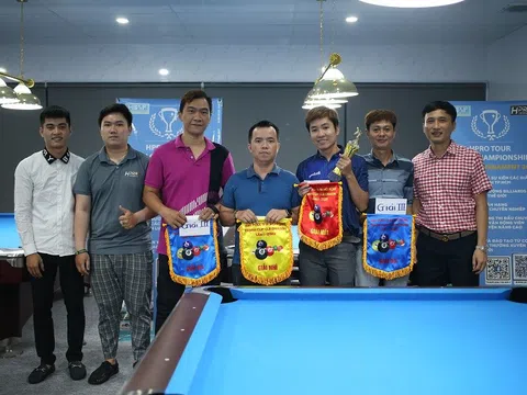 Xác định nhà vô địch giải Pool 9 bi mở rộng tranh Cúp Câu lạc bộ Dragon lần thứ nhất năm 2023