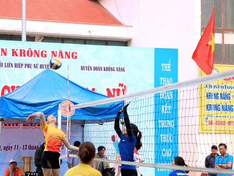 Giải Bóng chuyền nam, nữ huyện Krông Năng năm 2023