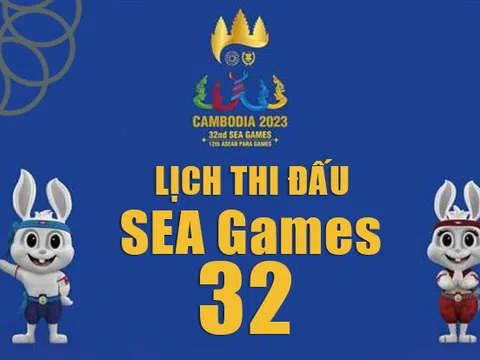 Lịch thi đấu các môn thể thao tại SEA Games 32