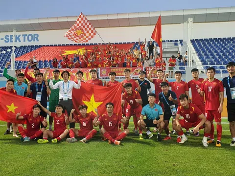 Đội tuyển U23 Việt Nam nằm ở nhóm hạt giống số 1 tại Vòng loại giải Bóng đá U23 châu Á 2024