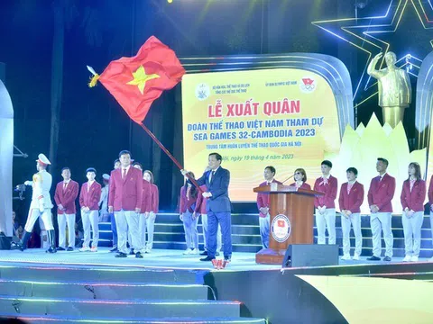 Lễ xuất quân đoàn Thể thao Việt Nam dự SEA Games 32