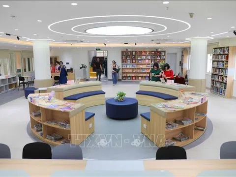 Khánh thành 'Dự án tái tạo thư viện công cộng' tại Thư viện Hà Nội