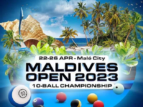 Việt Nam cử vận động viên tranh tài giải Maldives Open 2023