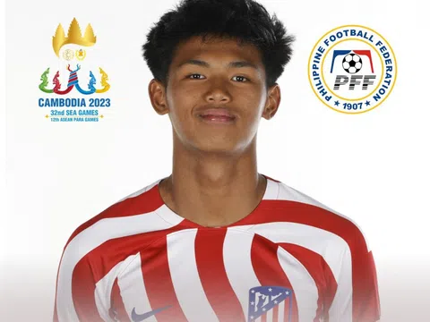 U22 Philippines có tài năng trẻ Atletico Madrid