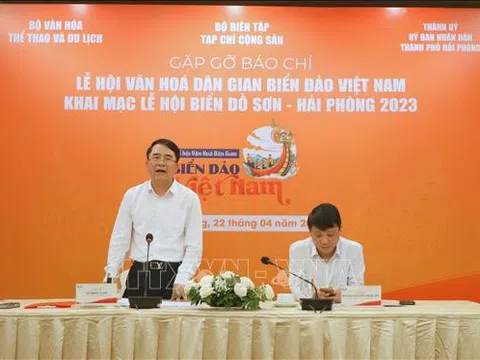 Lễ hội Văn hóa dân gian biển đảo Việt Nam diễn ra từ ngày 28 - 29/4 tại Hải Phòng